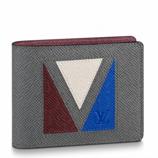 Replica Louis Vuitton Multiple Wallet Taiga Leather M30799