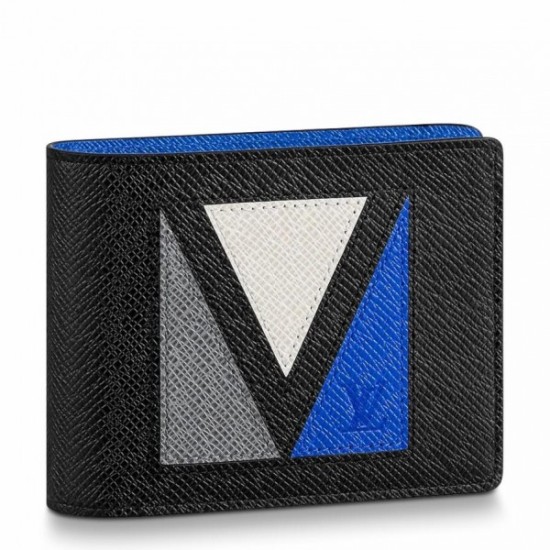 Replica Louis Vuitton Multiple Wallet Taiga Leather M30800