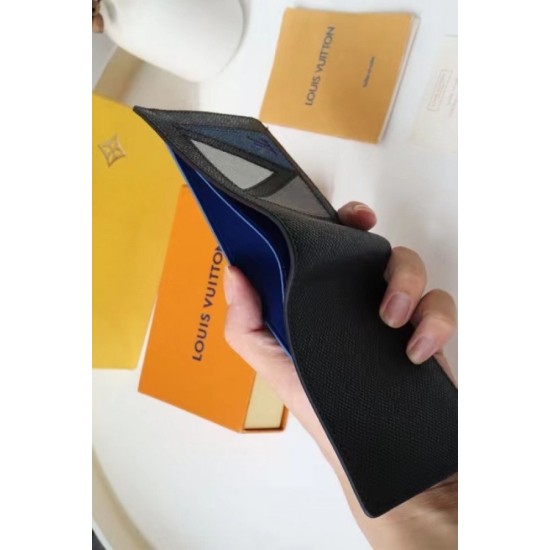 Replica Louis Vuitton Multiple Wallet Taiga Leather M30800