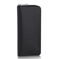 Replica Louis Vuitton Zippy Wallet Vertical Taiga Leather M32822