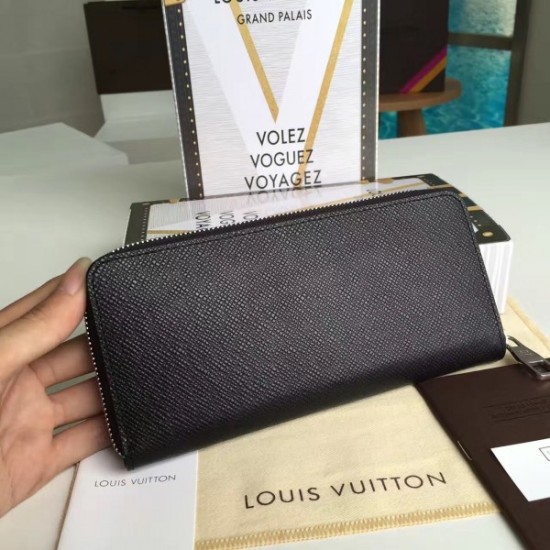 Replica Louis Vuitton Zippy Wallet Vertical Taiga Leather M32822