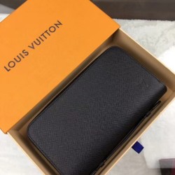 Fake Louis Vuitton Zippy XL Wallet Taiga Leather M42097 Replica