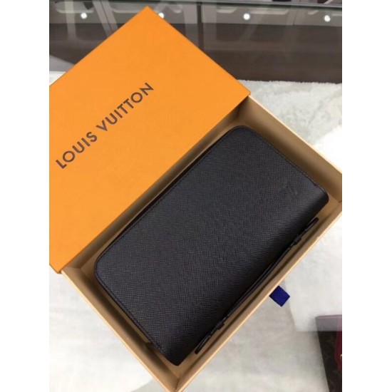 Fake Louis Vuitton Zippy XL Wallet Taiga Leather M42097 Replica