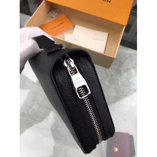 Fake Louis Vuitton Zippy XL Wallet Taiga Leather M42097 Replica