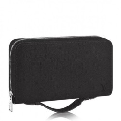 Fake Louis Vuitton Zippy XL Wallet Taiga Leather M42097 Replica
