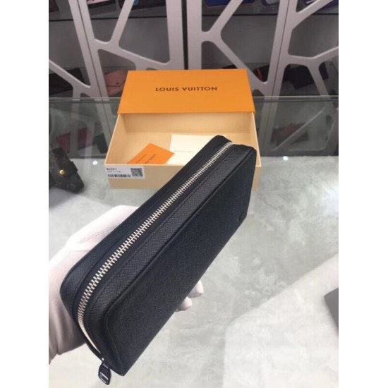 Fake Louis Vuitton Zippy XL Wallet Taiga Leather M42097 Replica