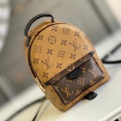 Replica Louis Vuitton Palm Springs Mini Backpack Monogram Reverse M44872