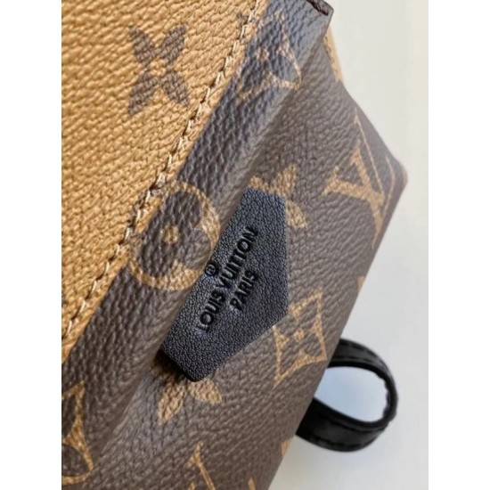 Replica Louis Vuitton Palm Springs Mini Backpack Monogram Reverse M44872