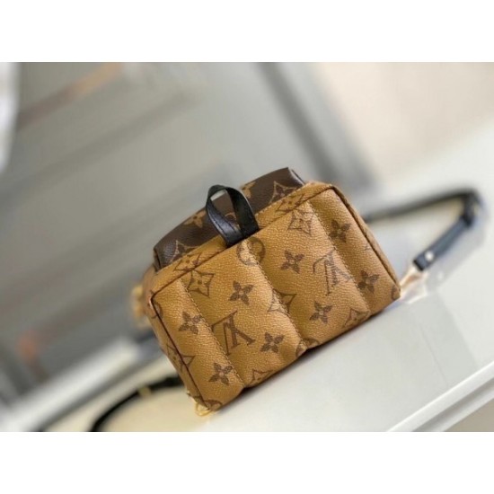 Replica Louis Vuitton Palm Springs Mini Backpack Monogram Reverse M44872