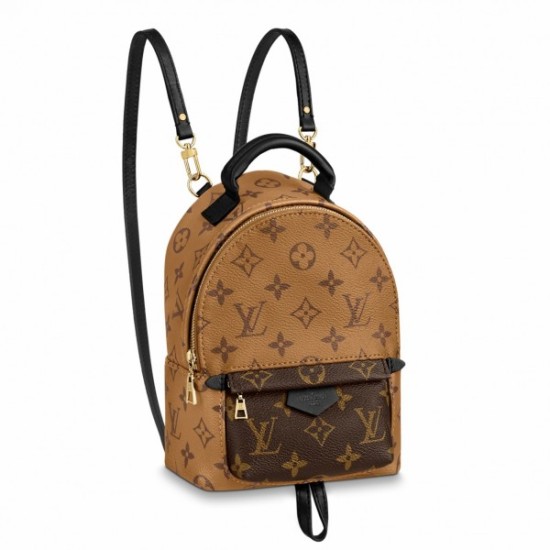 Replica Louis Vuitton Palm Springs Mini Backpack Monogram Reverse M44872