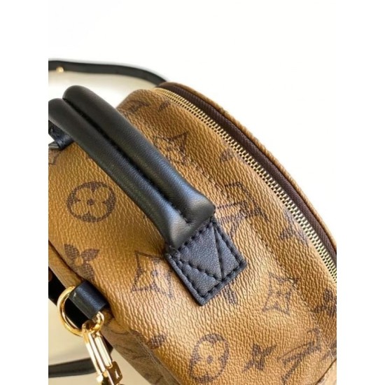 Replica Louis Vuitton Palm Springs Mini Backpack Monogram Reverse M44872
