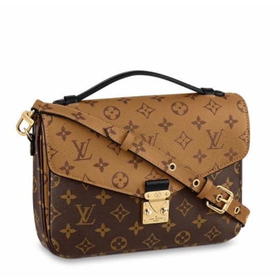 Fake Louis Vuitton Pochette Metis Bag Monogram Reverse M44876 Replica