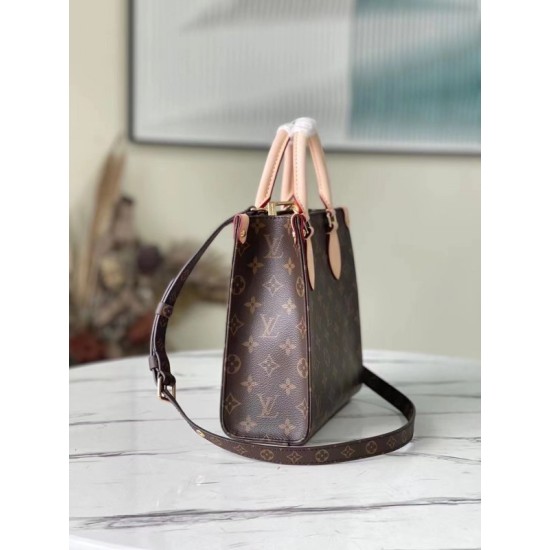 Replica Louis Vuitton Sac Plat BB Bag Monogram Canvas M45847