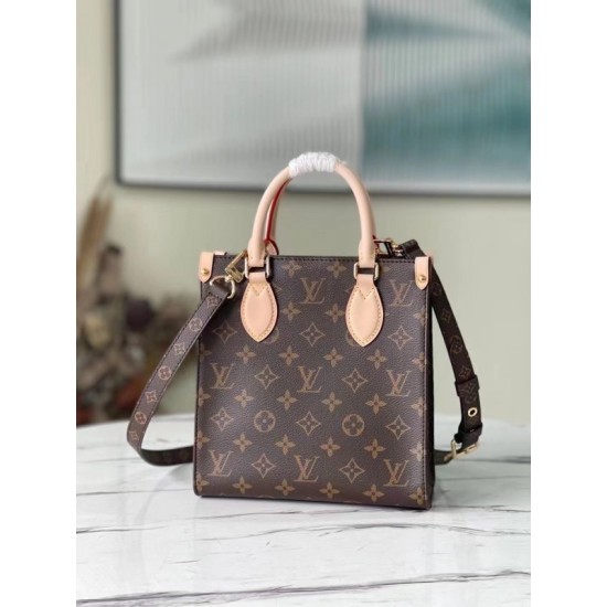 Replica Louis Vuitton Sac Plat BB Bag Monogram Canvas M45847