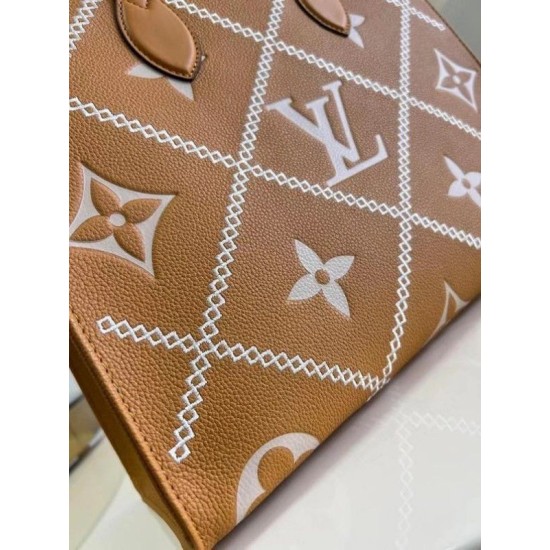 Fake Louis Vuitton Onthego MM Bag Monogram Empreinte M46015 Replica