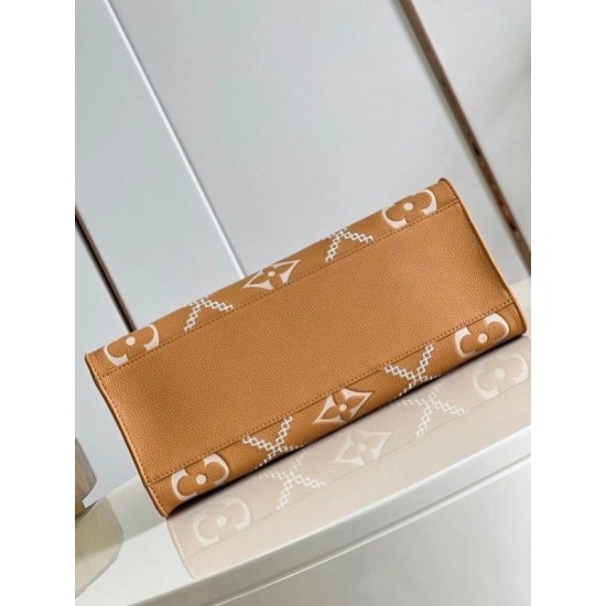 Fake Louis Vuitton Onthego MM Bag Monogram Empreinte M46015 Replica