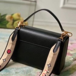 Replica Louis Vuitton Twist MM Bag with Jacquard Strap M57505