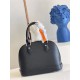 Replica Louis Vuitton Epi Alma BB Bag With Jacquard Strap M59217