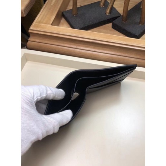 Fake Louis Vuitton Multiple Wallet Dark Infinity Leather M63235 Replica