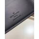 Fake Louis Vuitton Multiple Wallet Dark Infinity Leather M63235 Replica