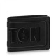 Fake Louis Vuitton Multiple Wallet Dark Infinity Leather M63235 Replica
