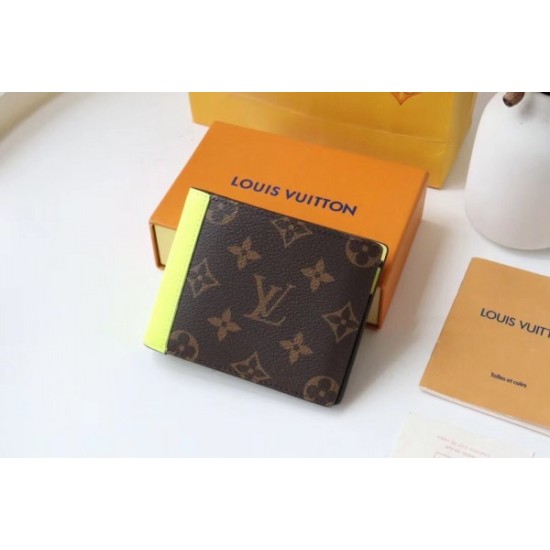 Replica Louis Vuitton Multiple Wallet Monogram Macassar Canvas M80781