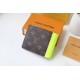 Replica Louis Vuitton Multiple Wallet Monogram Macassar Canvas M80781