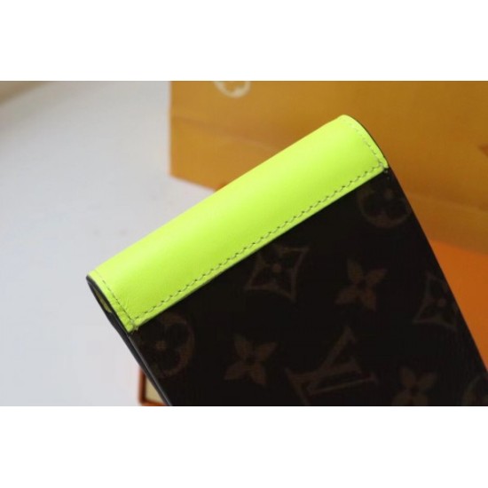 Replica Louis Vuitton Multiple Wallet Monogram Macassar Canvas M80781