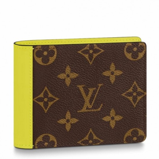 Replica Louis Vuitton Multiple Wallet Monogram Macassar Canvas M80781