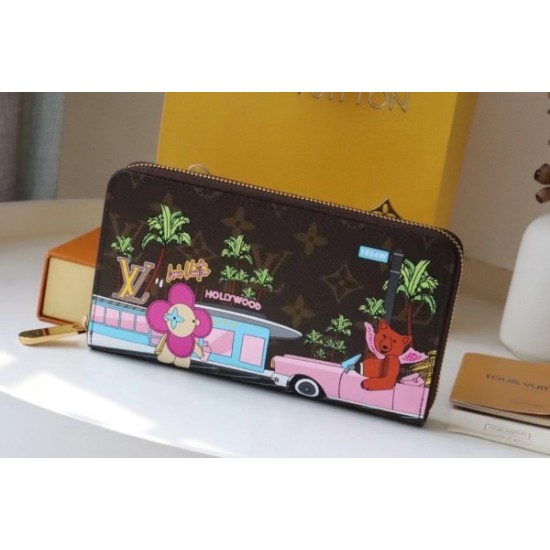 Fake Louis Vuitton Zippy Wallet Monogram Vivienne M80857 Replica