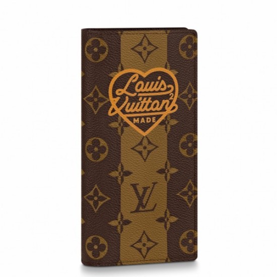 Fake Louis Vuitton Brazza Wallet Monogram Stripes Canvas M81008 Replica
