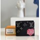 Fake Louis Vuitton Slender Wallet Monogram Denim Leather M81020 Replica