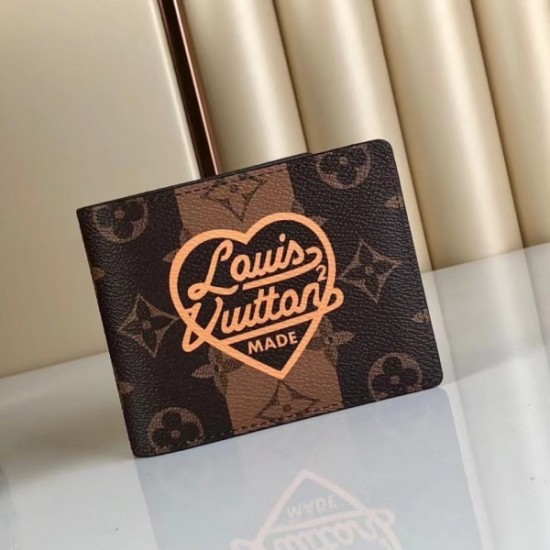 Fake Louis Vuitton Multiple Wallet Monogram Stripes Canvas M81108 Replica