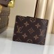 Fake Louis Vuitton Multiple Wallet Monogram Stripes Canvas M81108 Replica