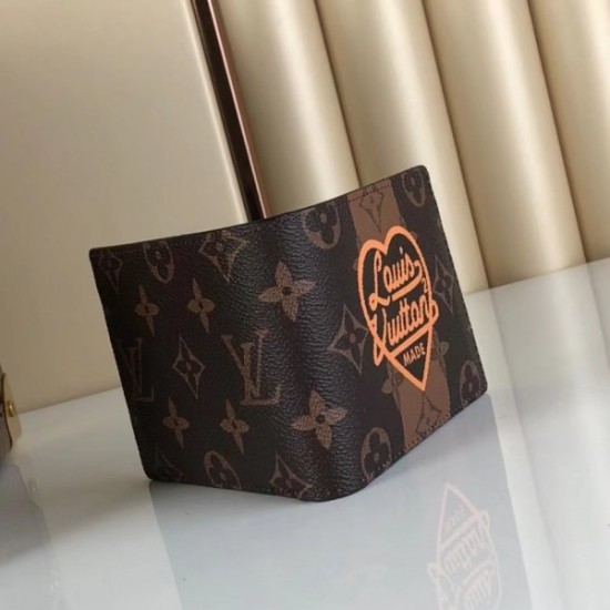 Fake Louis Vuitton Multiple Wallet Monogram Stripes Canvas M81108 Replica