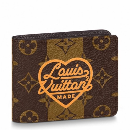 Fake Louis Vuitton Multiple Wallet Monogram Stripes Canvas M81108 Replica