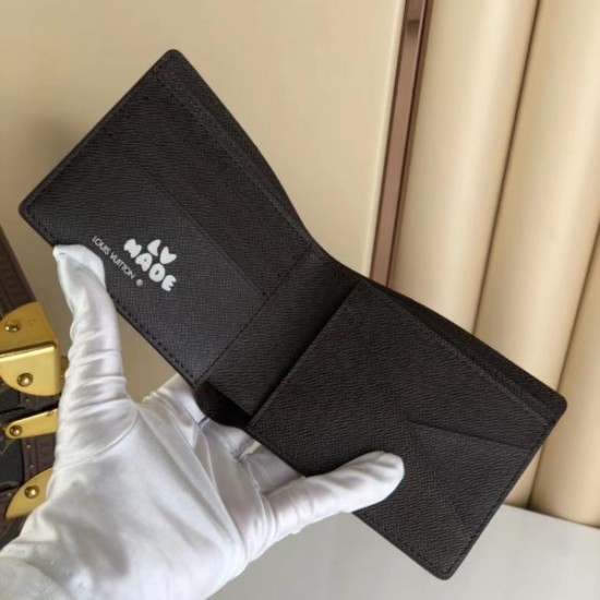 Fake Louis Vuitton Multiple Wallet Monogram Stripes Canvas M81108 Replica
