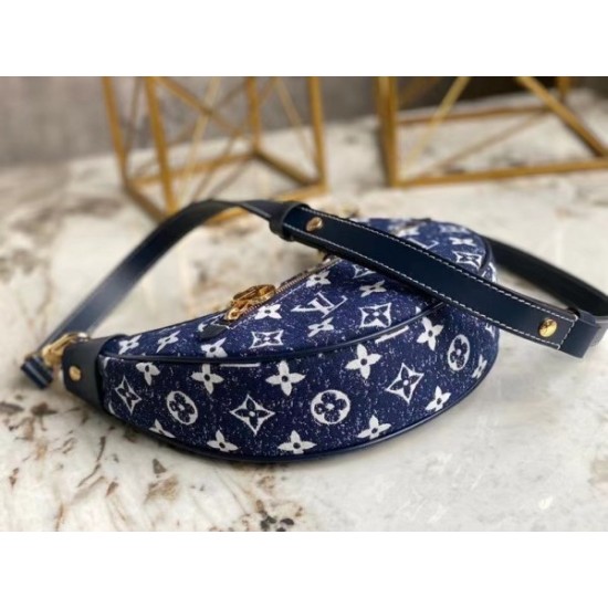 Replica Louis Vuitton Loop Bag In Monogram Denim M81166