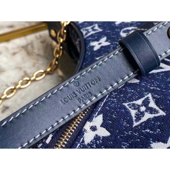 Replica Louis Vuitton Loop Bag In Monogram Denim M81166
