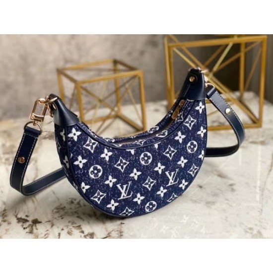 Replica Louis Vuitton Loop Bag In Monogram Denim M81166