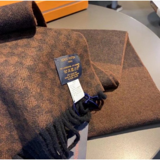 Replica Louis Vuitton Giant Damier Scarf MP2700