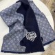 Replica Louis Vuitton Monogram Drip Scarf MP3255
