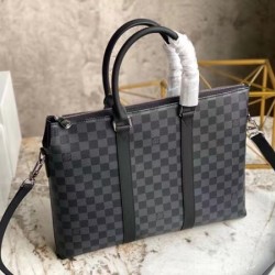 Fake Louis Vuitton Anton Briefcase Damier Graphite N40024 Replica