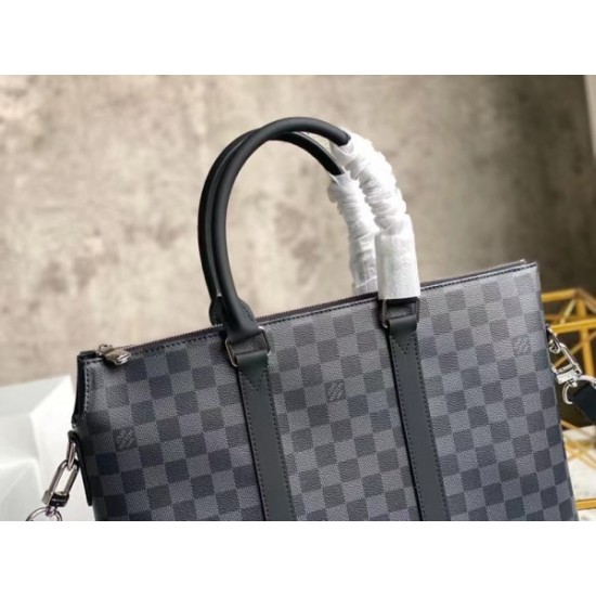 Fake Louis Vuitton Anton Briefcase Damier Graphite N40024 Replica