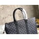 Fake Louis Vuitton Anton Briefcase Damier Graphite N40024 Replica