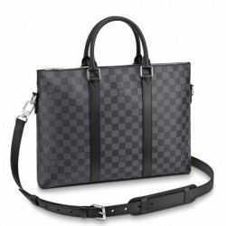 Fake Louis Vuitton Anton Briefcase Damier Graphite N40024 Replica