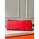 Replica Louis Vuitton Soufflot MM Monogram Canvas M44817 Red