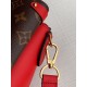 Replica Louis Vuitton Soufflot MM Monogram Canvas M44817 Red