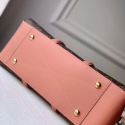 Replica Louis Vuitton Soufflot MM Monogram Canvas M44817 Pink