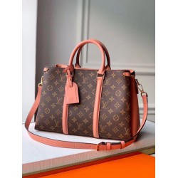 Replica Louis Vuitton Soufflot MM Monogram Canvas M44817 Pink